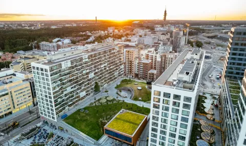 Triplan viherkannen kasvualustassa on Leca-kevytsoraa.