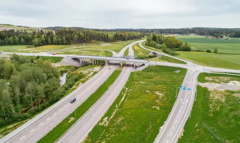 Valmis silta Lahden Vt 12 kehätiellä