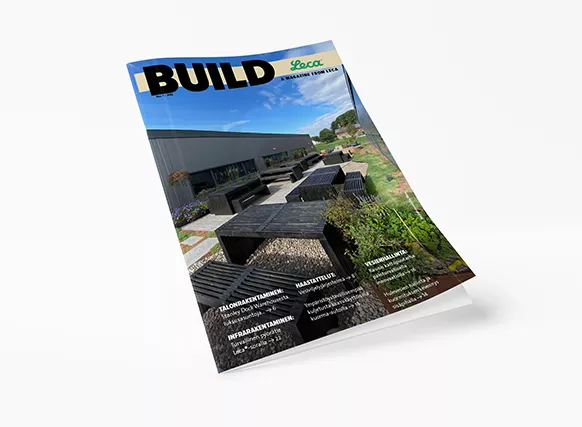 BUILD-lehden kansi