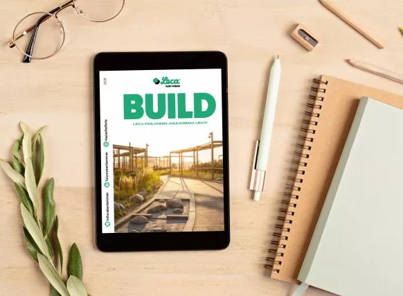 BUILD on Lecan kansainvälinen asiakaslehti