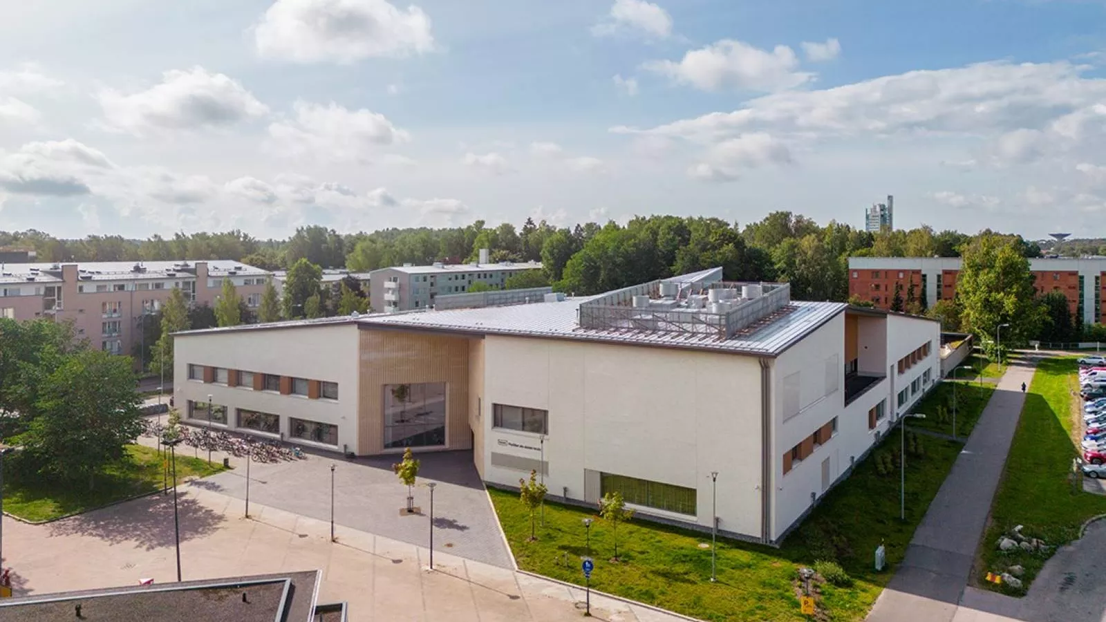 Puotilan alakoulu ilmakuva