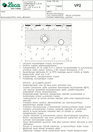 Leca®-välipohjat, rakennetyypit 