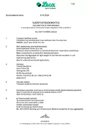 Suoritustasoilmoitukset (DoP)