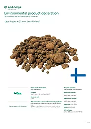 EPD-ympäristöselosteet