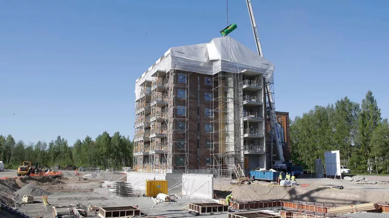 As oy Hyvinkään Hangonsilta rakenteilla