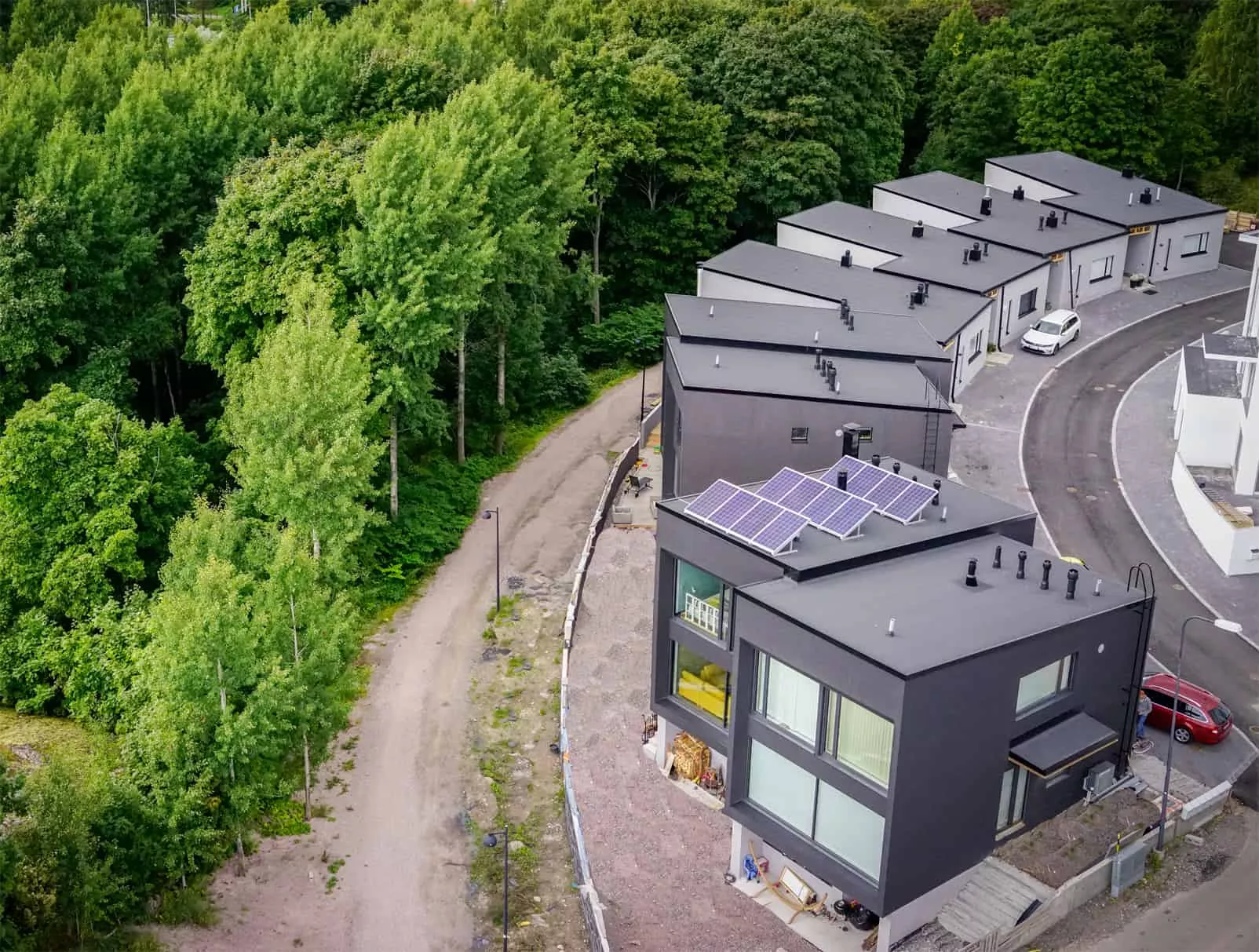 Leca townhouse-kohteita Viikissä