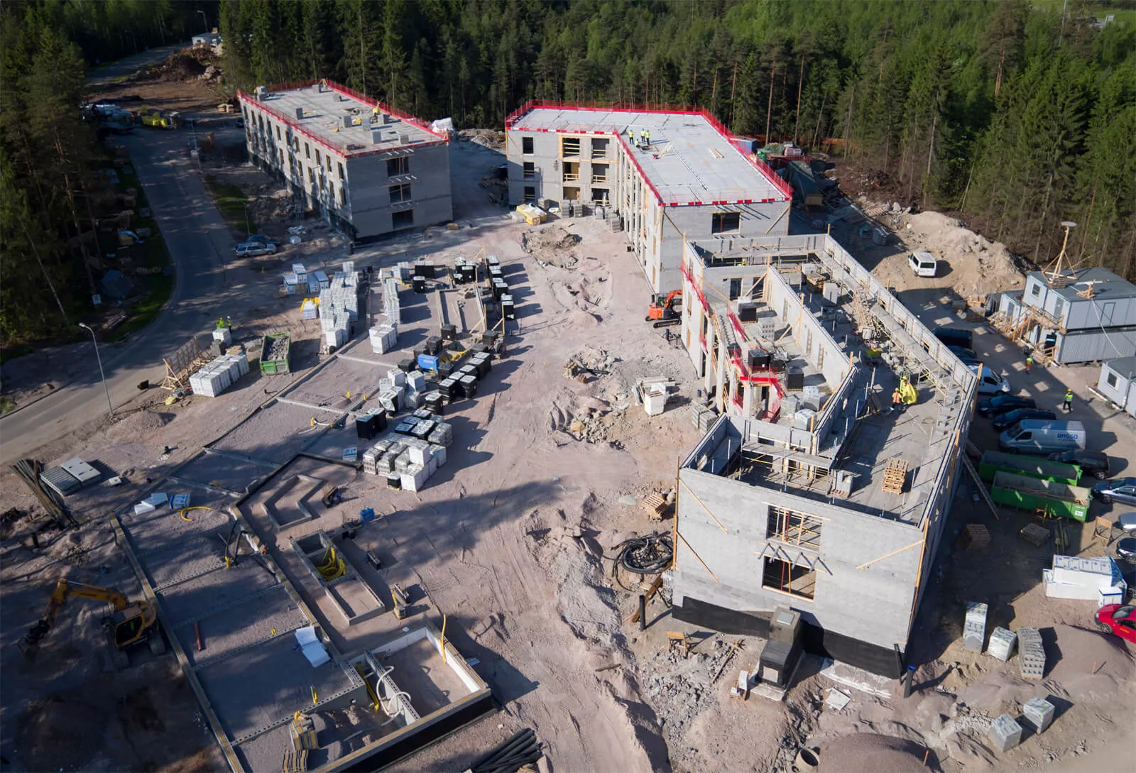 Ilmakuvaa Pellaksenmäen alueesta