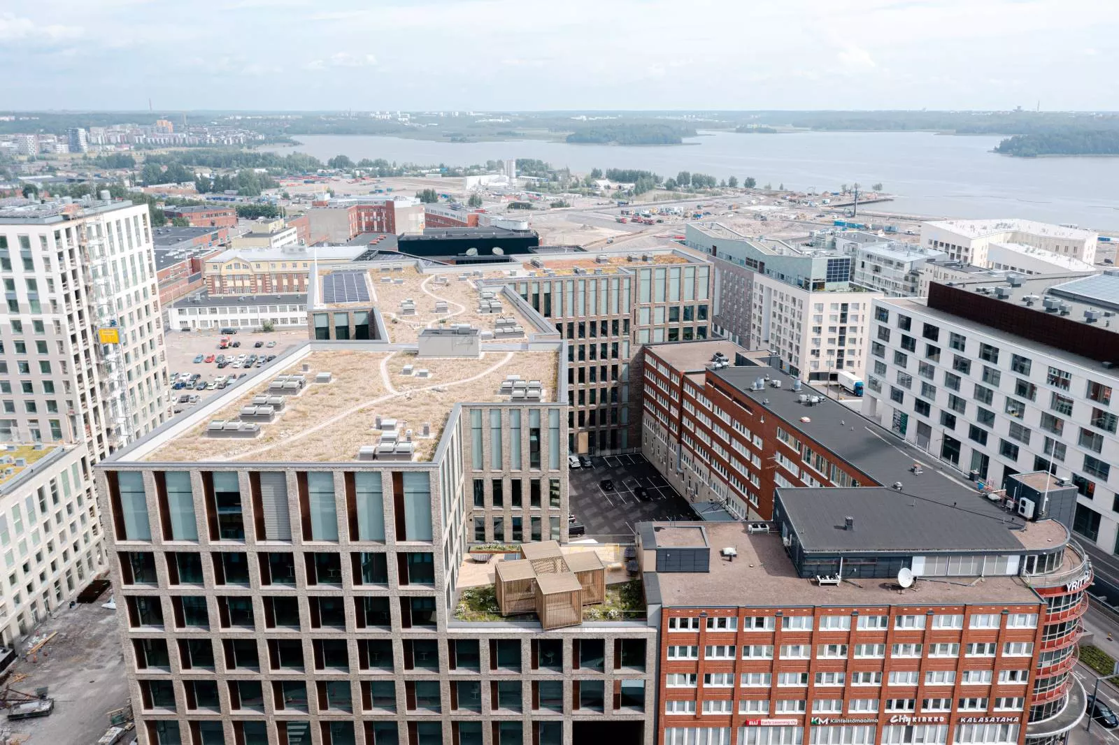Kaupunkiympäristötalon ilmakuva