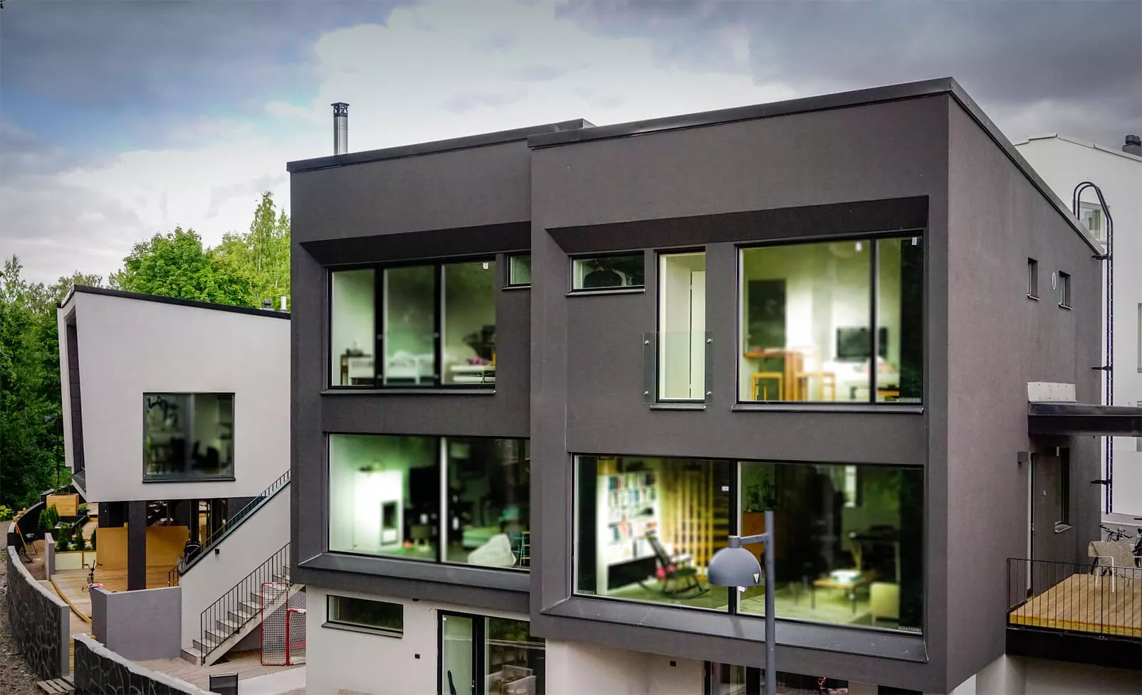 Tumma townhouse Viikissä