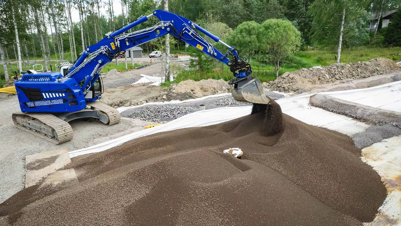 Leca-sora valittiin Häriskiven projektiin sen ekologisuuden ja kustannustehokkuuden vuoksi.